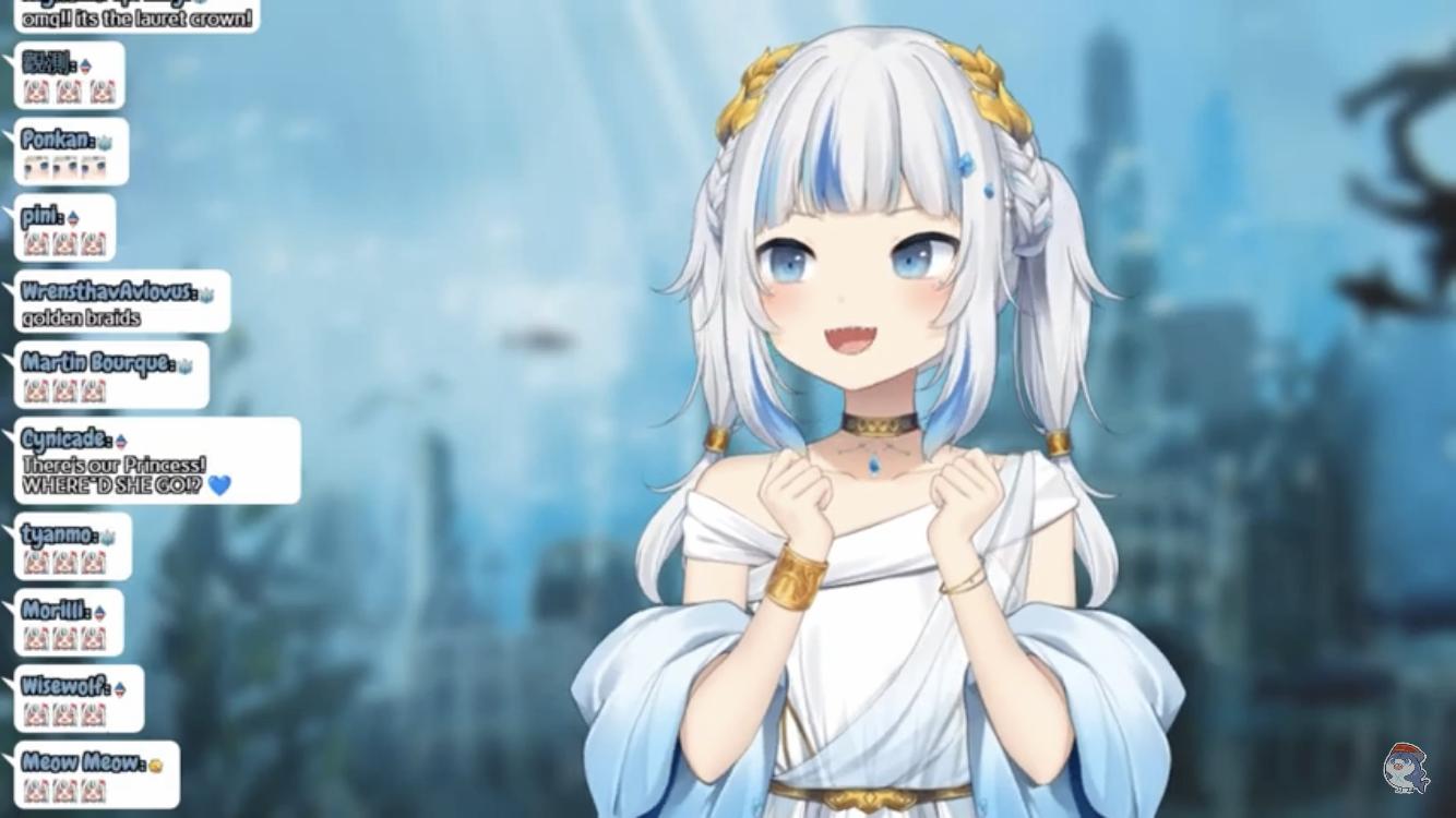 【悲報】にじさんじ女Vtuber月ノ美兎、南米の変な奴に抜かれた上に背後からロボ子さんが迫る事態に\n_1