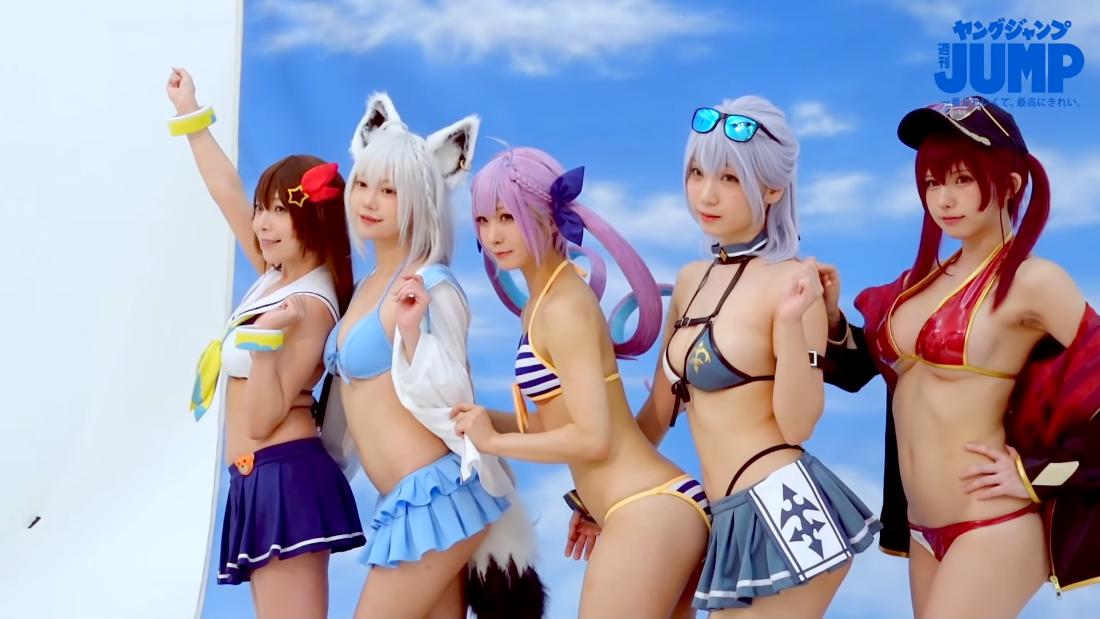 【朗報】えなこ、ほぼ裸な入浴姿を公開\n_1