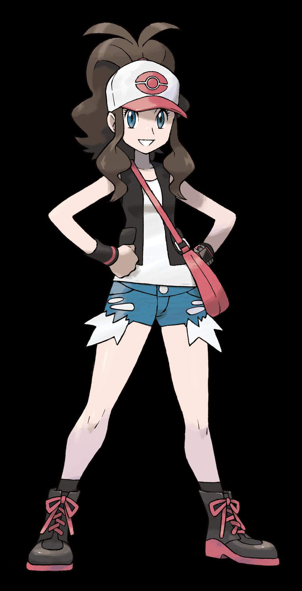 【悲報】ポケモンBWの女主人公トウコさん、とんでもないエッチな格好で旅に出てしまう...\n_1