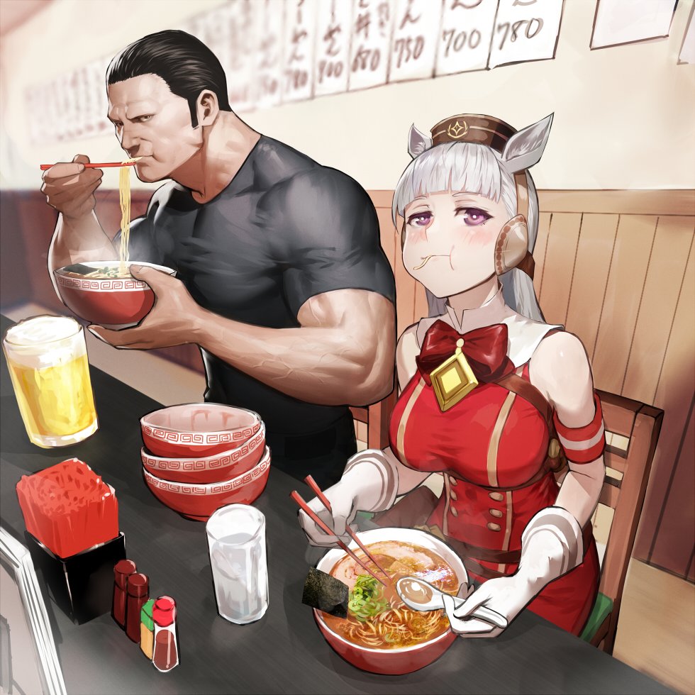 【悲報】ウマ娘のゴールドシップさん、顔が変わってしまう…\n_1