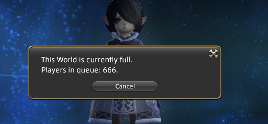 【悲報】MMORPGの王者FF14さん世界中で人が余りにも増えすぎてサーバーがパンクしゲーム販売停止へ\n_1