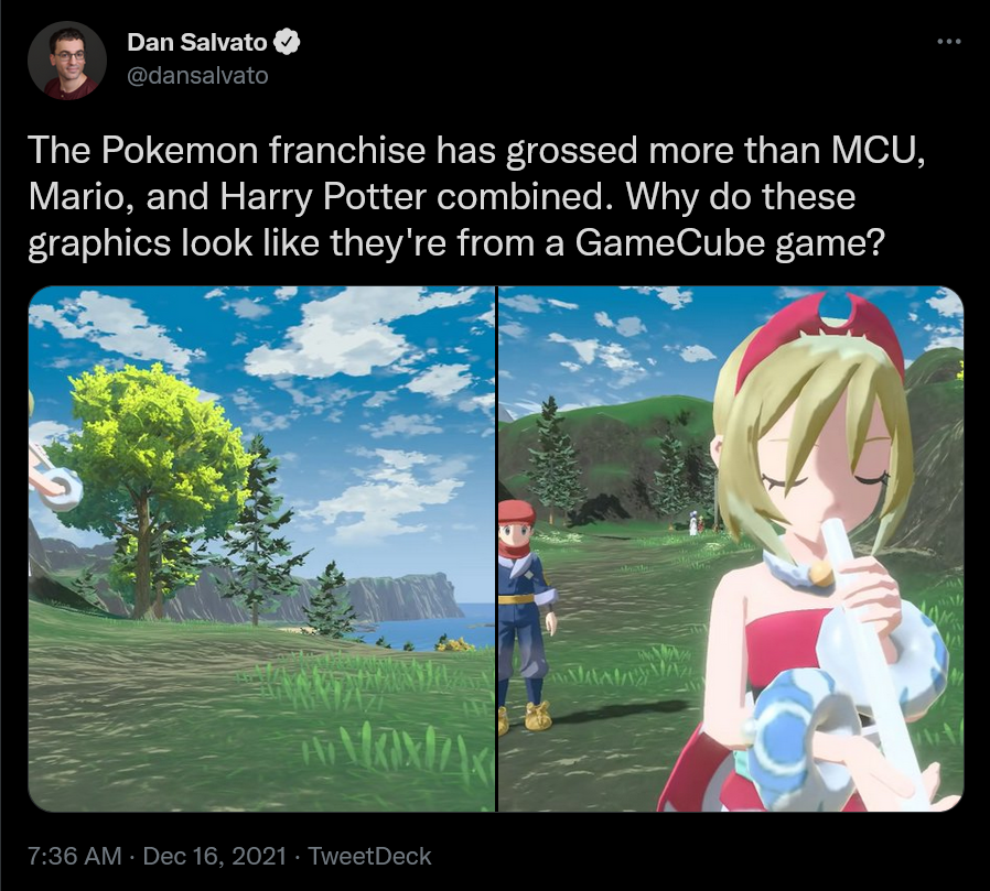 【悲報】ドキドキ文芸部作者「ポケモン最新作のグラクソすぎだろ…ゲームキューブじゃん」\n_1