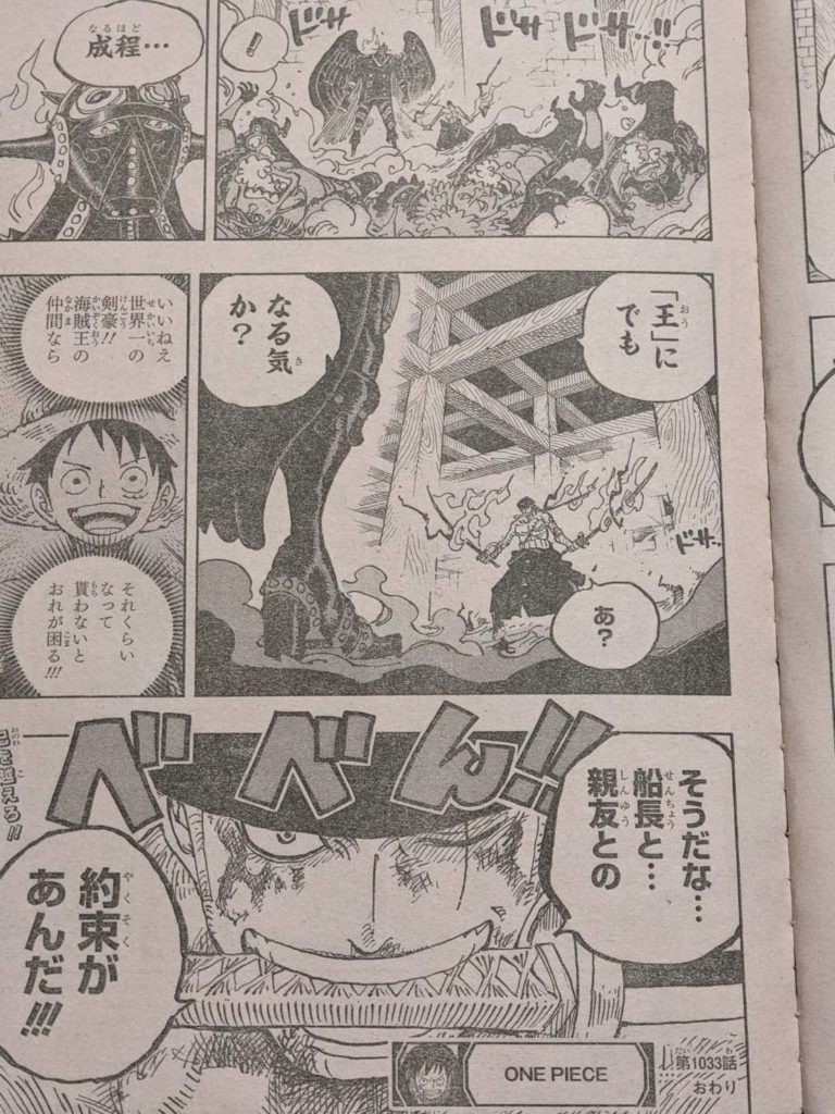 【悲報】ワンピースのゾロの親友はくいな派かルフィ派かサンジ派かで大論争が巻き起こってしまう\n_1