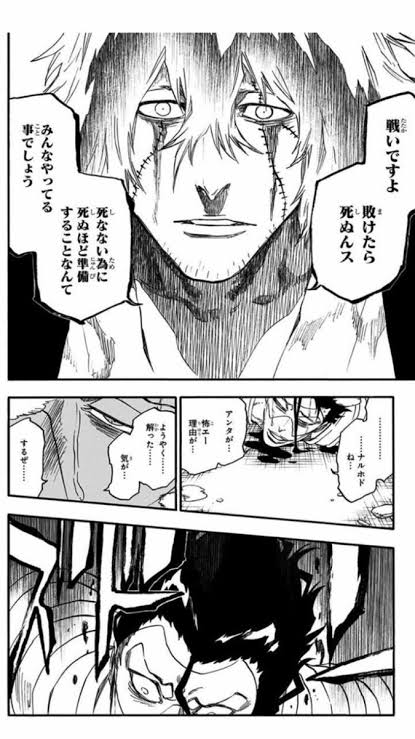 山本元柳斎重國「残火の太刀は歴代の中でも最強と言われユーハバッハは奪えなかったんじゃぞ！」\n_1