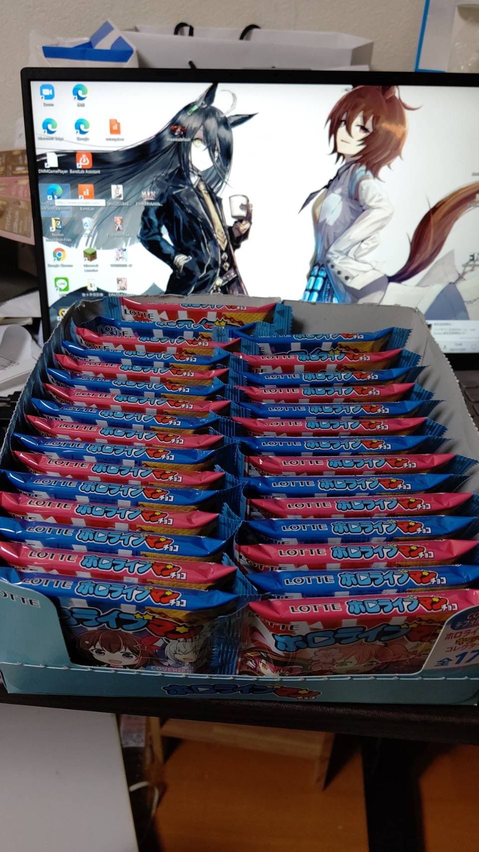 【画像】バチャ豚、シール入りホロライブチョコを爆買いするwuuwuwuwuwuuwuwuwuu\n_2