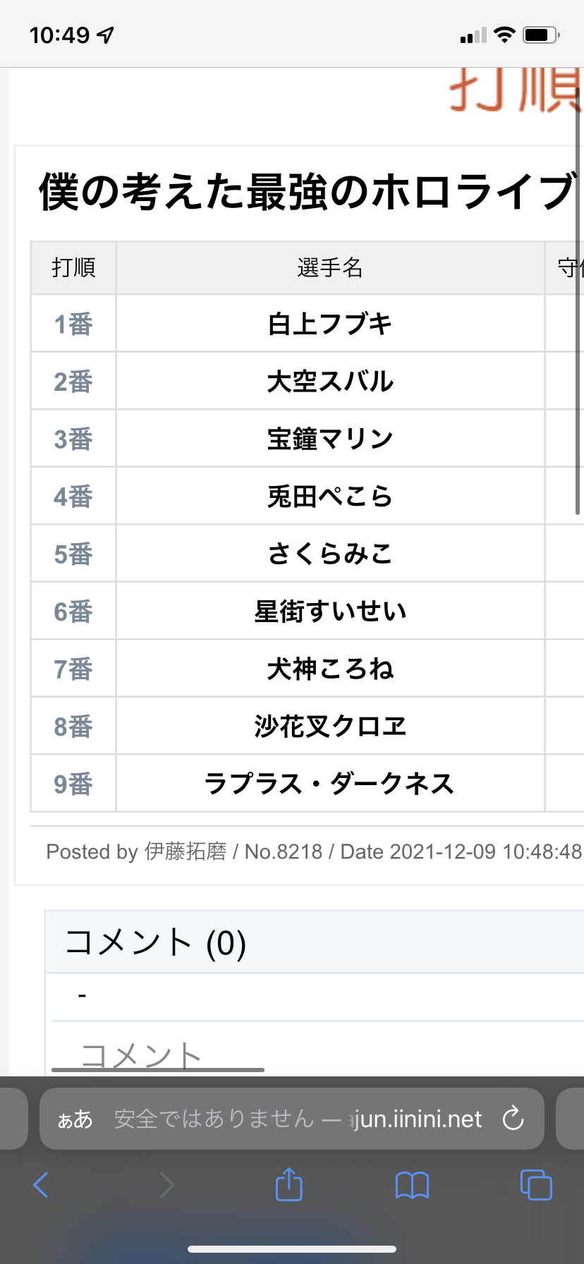 【悲報】ホロライブ7期生Vtuberの博衣こより←こいつ既存ホロメン駆逐すると言われたけどすぐ沈んだな\n_3