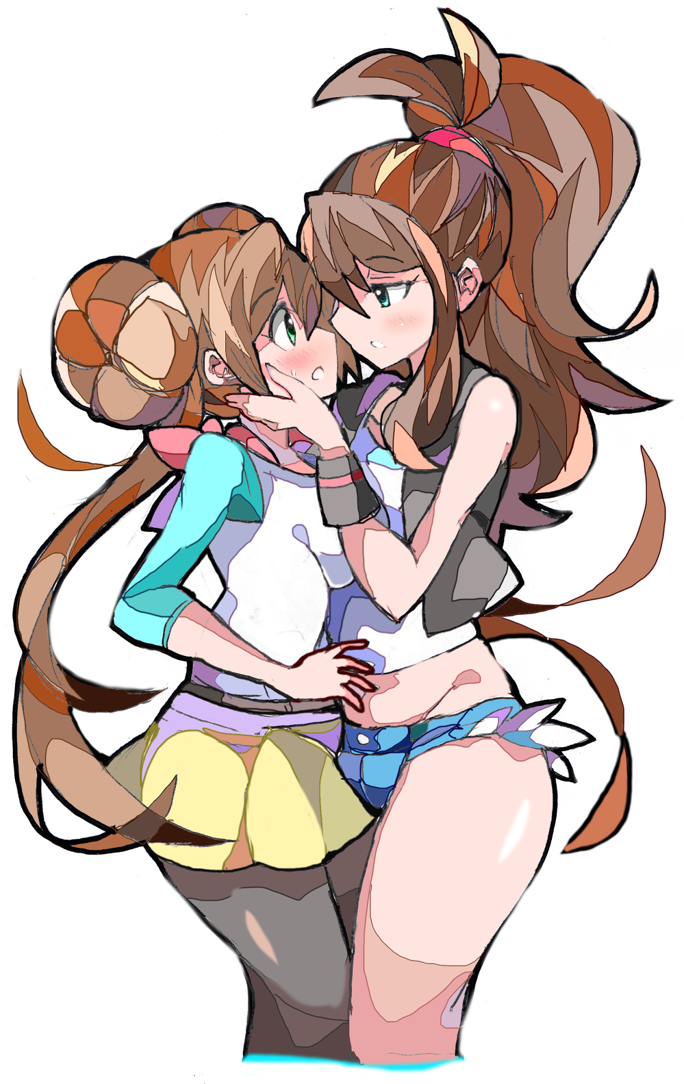 【画像あり】ポケモンBWのエッチなエッチな女主人公の尻と太ももw\n_4