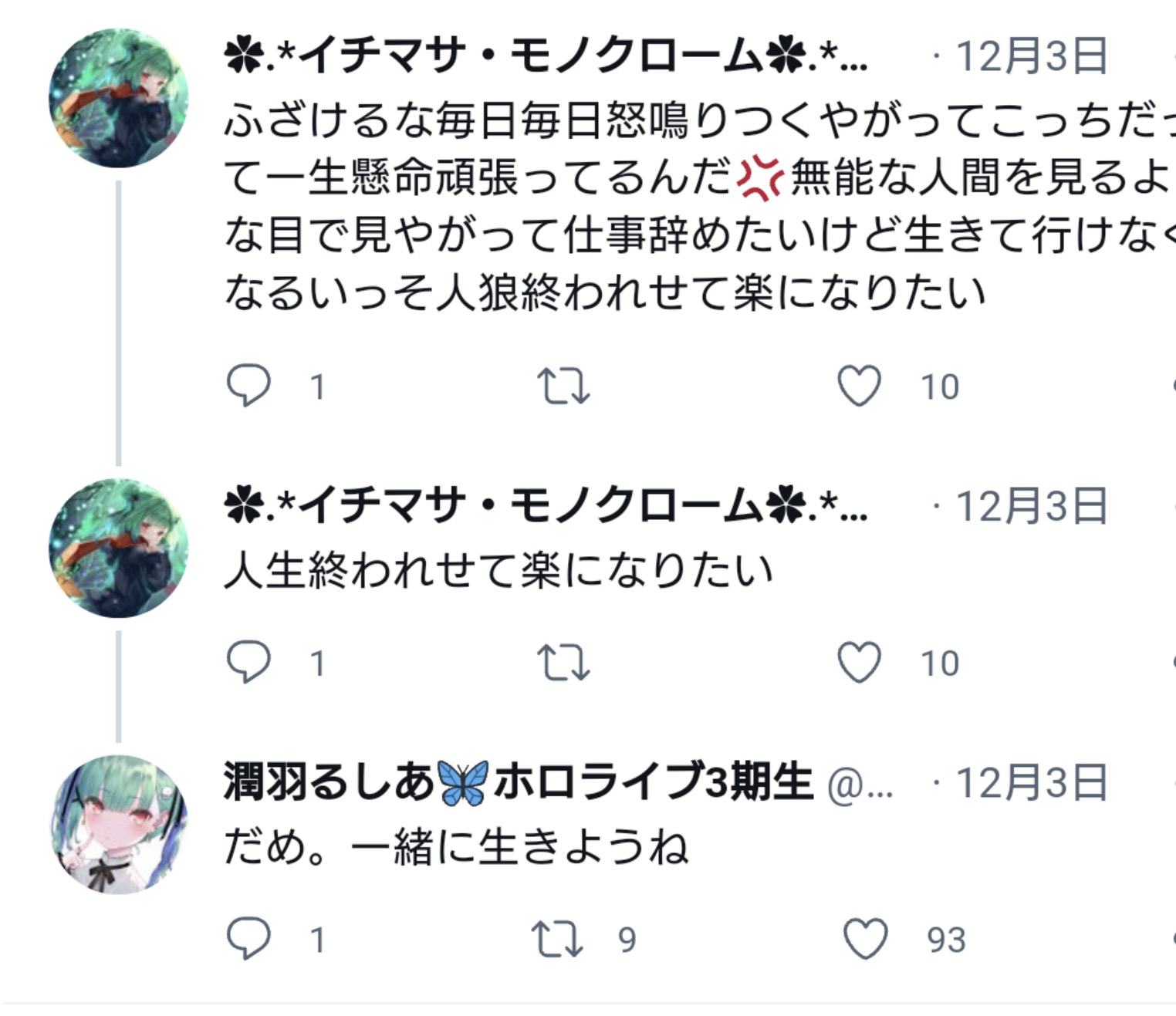 【画像】ぺこら信者「ぺこらにとって俺はどうでもいい存在なんだな。10万円で気づけて良かった」\n_1