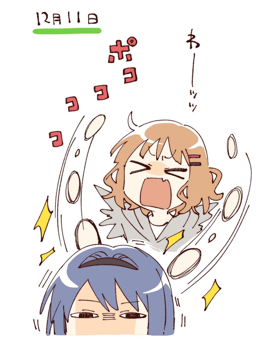 【画像】ゆるゆり作者、この10時間で一気に40枚以上の新規絵を描き下ろしてしまうｗｗｗ\n_8