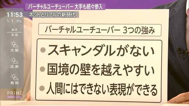 【悲報】有識者「Vtuberはいつの間にか『絵が動く配信者』を指す言葉になってしまった」\n_1