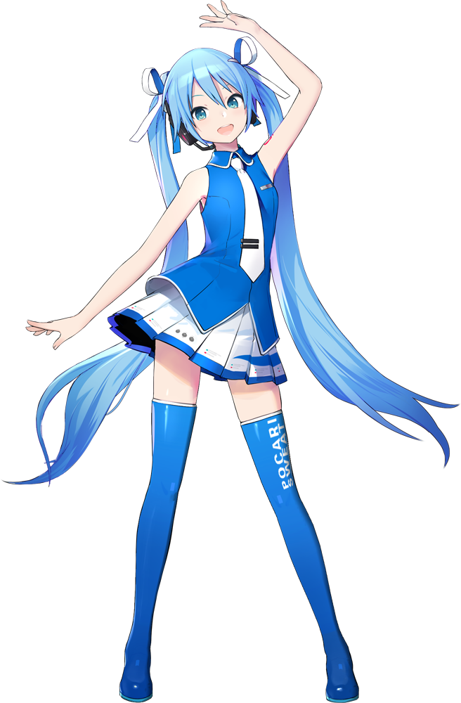 【画像あり】初音ミクさん公共の場所でエッチな身体を披露するww\n_1