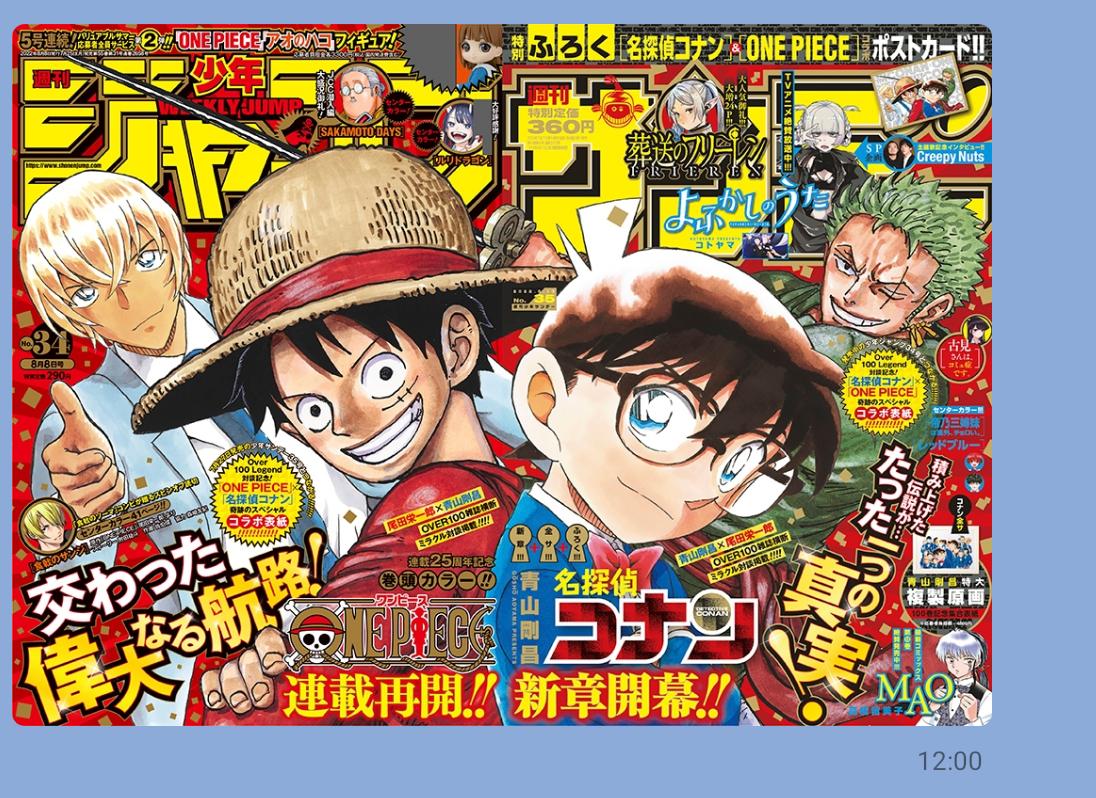 ゴムゴムの一味のNo2はゾロ←わかる江戸川コナンの組織No2はコムロ←は？of the HA?\n_1