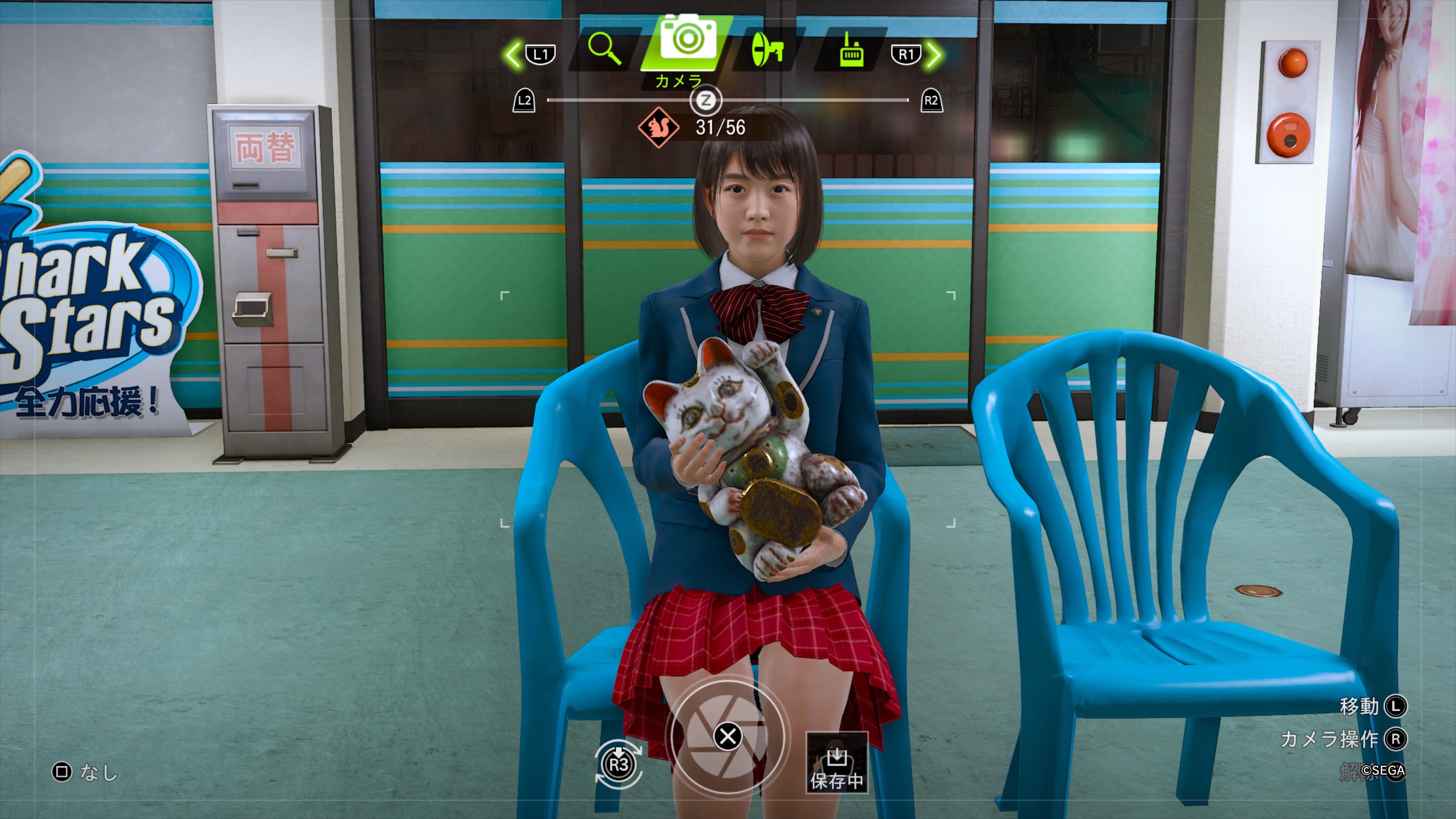 SEGA「ヤ○ザかー、こんな感じでいいだろ。（自販機で人を殴る。屋上から人を放り投げる。）」\n_1