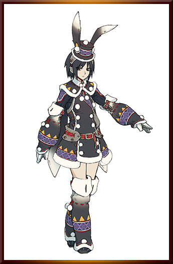 モンハンの女ハンターさん、可愛すぎる😍\n_1