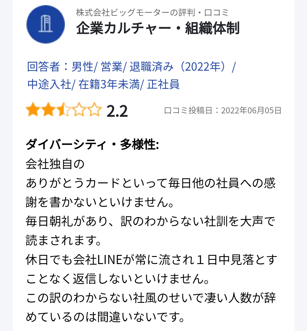 ビッグモーター社員「社内連絡はLINE。業務ごとに何十個ものグループがあり、1日数百件のLINEが来るよ」  [315293707]\n_4