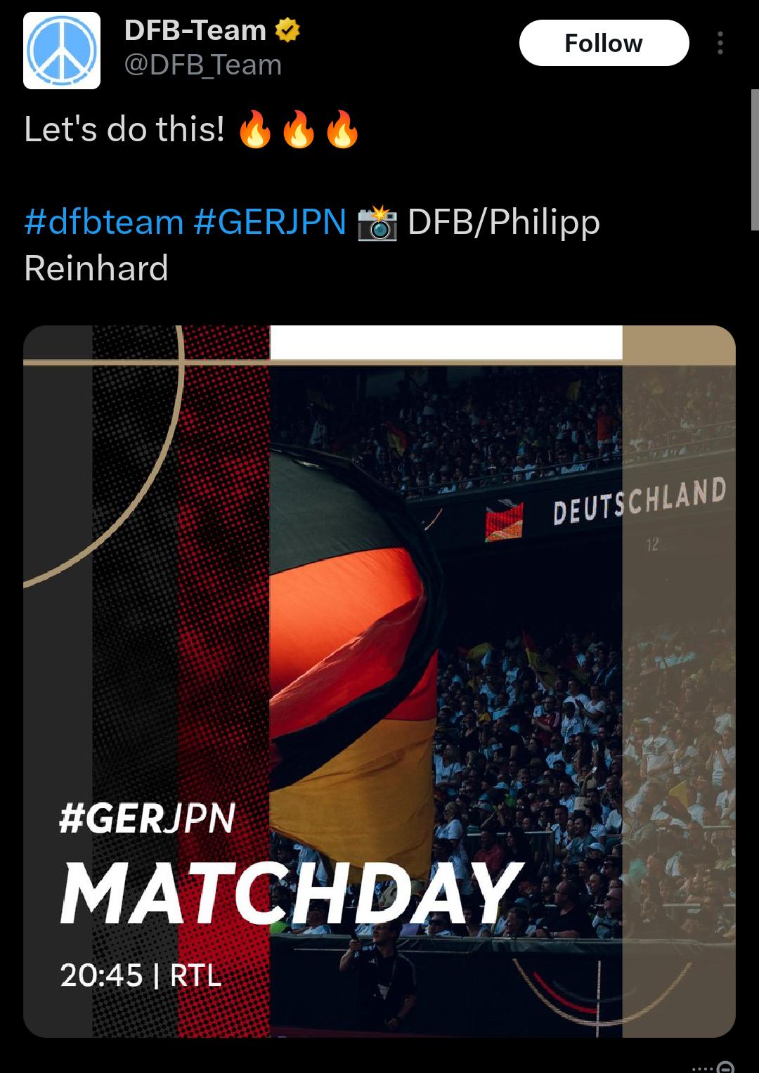 【悲報】 ドイツ公式さん、サッカーで負けた途端JAP表記にしてしまう  [303493227]\n_1