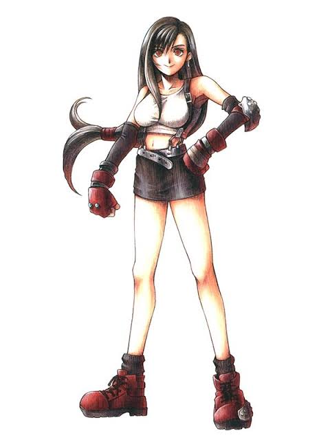 【画像】FF7Rのティファさん、正面から見るとそうでもないのに横から見るとお乳がすごい…w \n_1