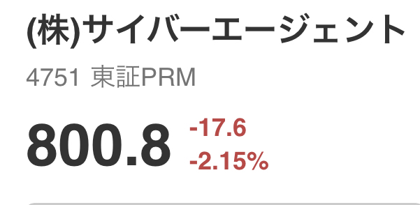 サイバーエージェント株価、マジでヤバイことになる \n_1