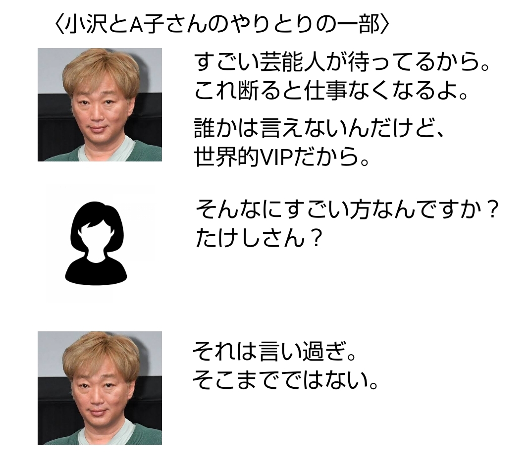 【岸田朗報】スピードワゴン小沢さん、警察や訴訟対策も抜かりなく行う策士だった [125197727]\n_1