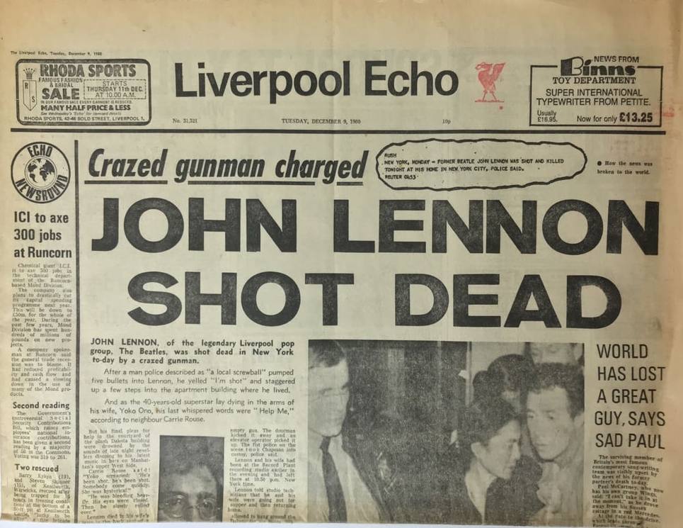 【訃報】ジョン・レノンさん、自宅で射○され○亡 \n_2