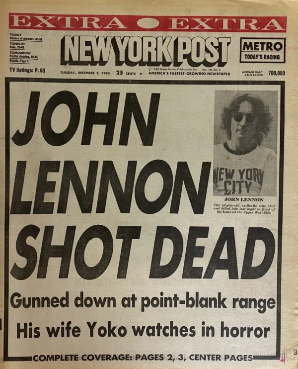 【訃報】ジョン・レノンさん、自宅で射○され○亡 \n_3