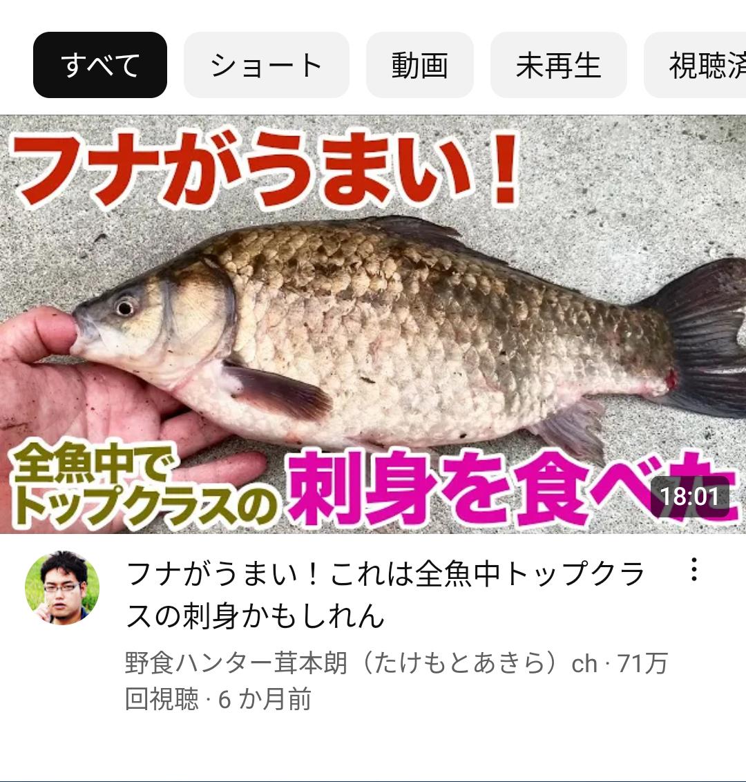 【悲報】日本、貧困が進みついにフナまで食べてしまう！普通の日本人なら鯛とかマグロ食うよな？  [449534113]\n_1