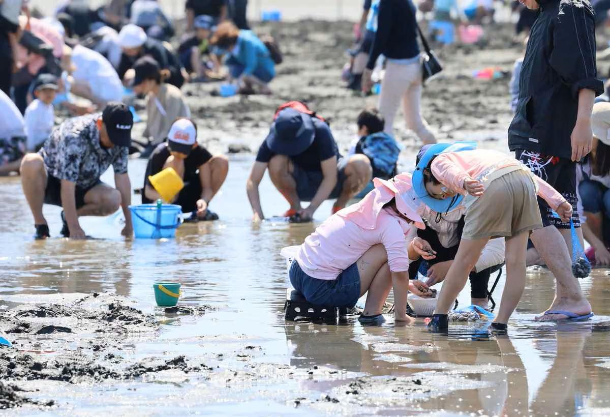 「潮干狩り」という報酬が貝しかないのに異常に集客する謎イベント  [399583221]\n_3