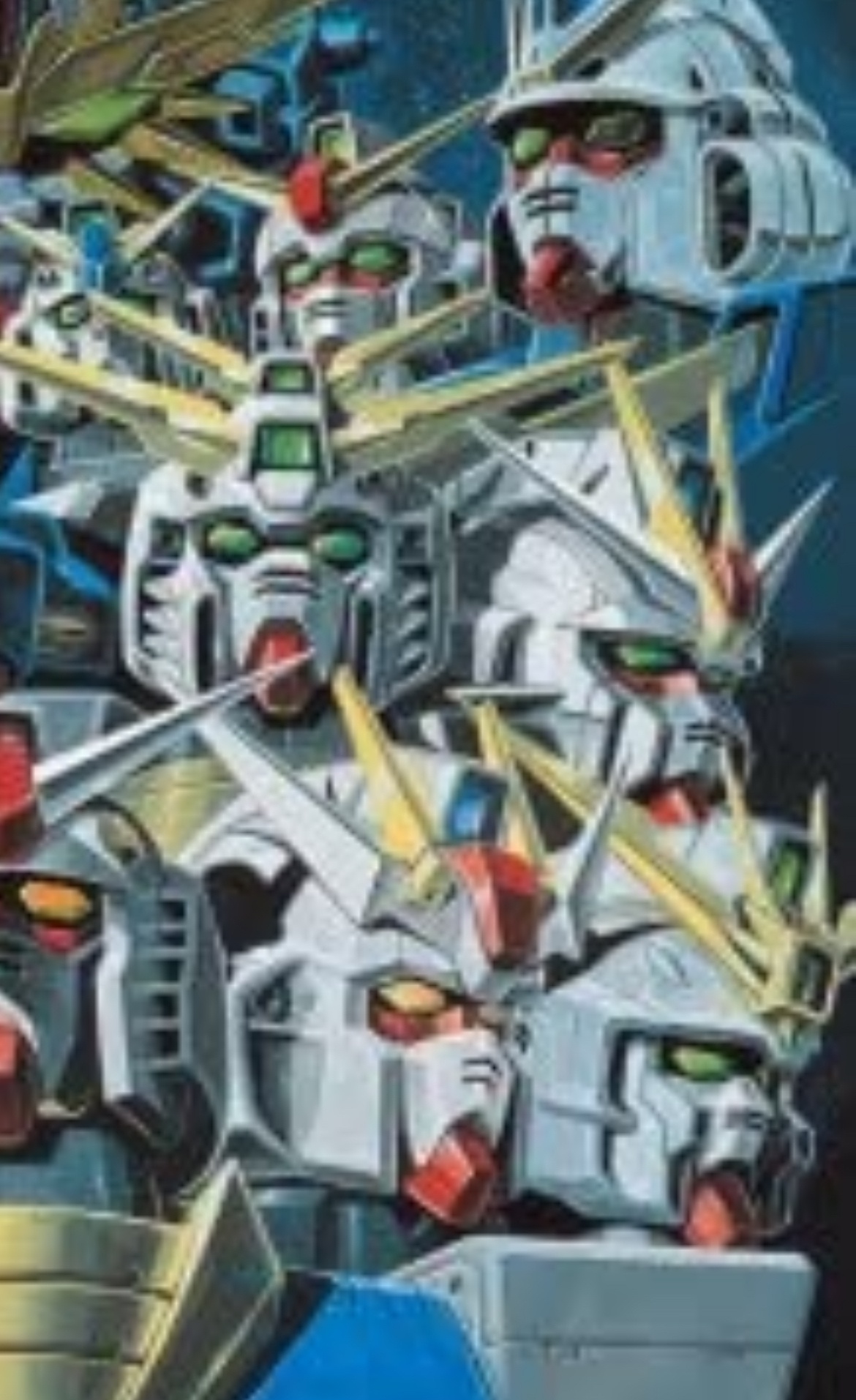 【画像】ワイ「全部同じガンダムに見えるが」ヲタク「全然違うが」 
_28_28
