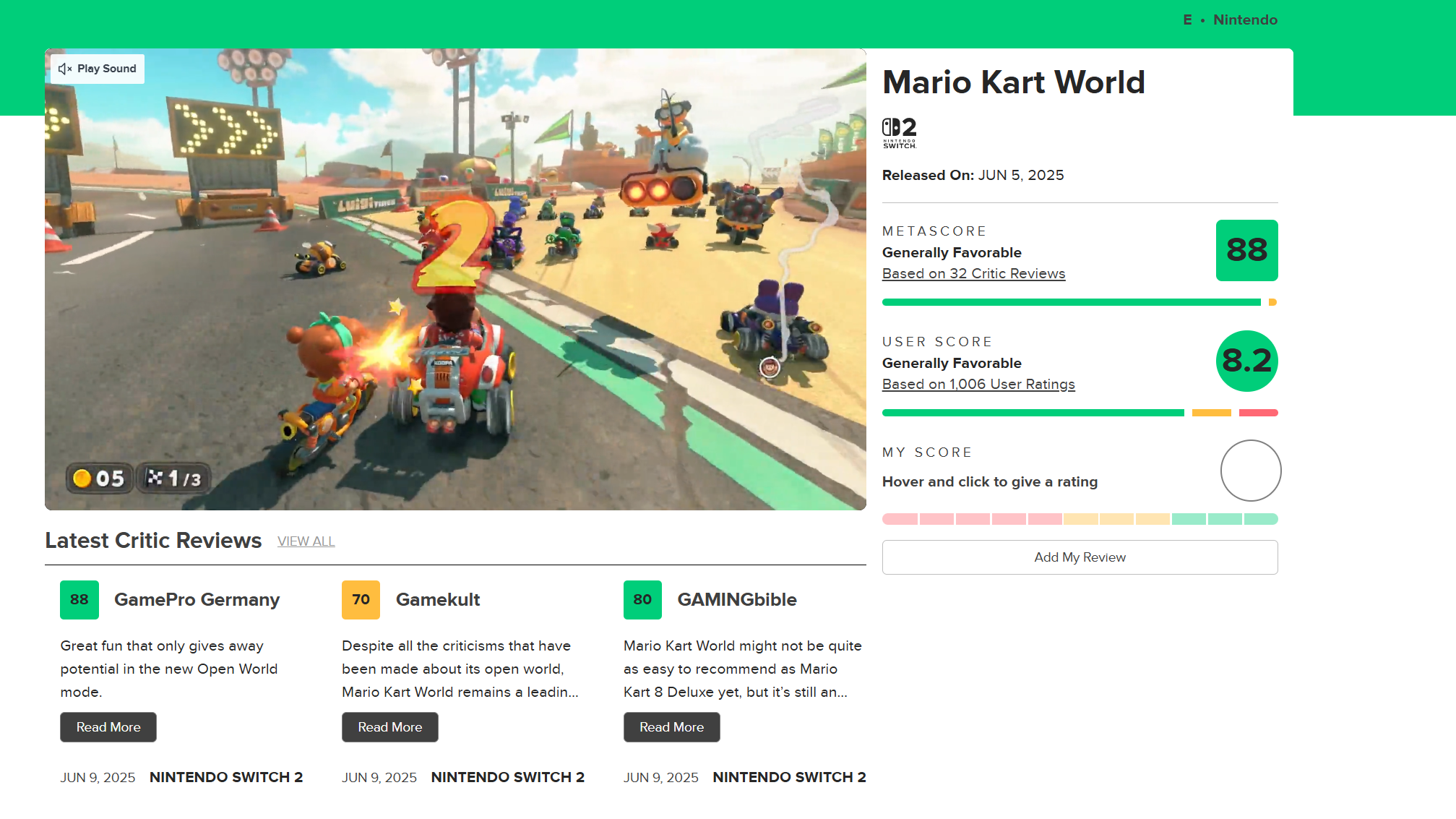 【悲報】マリオカートワールドさん、徐々につまらないことがバレ始めるｗｗｗｗｗｗｗｗｗｗ 
_1_1