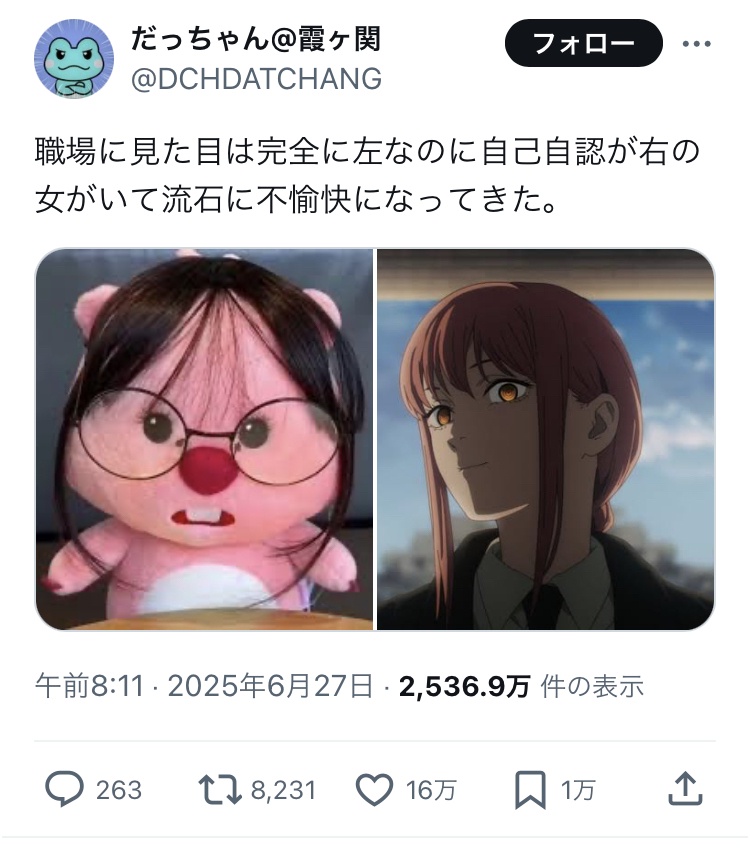 【悲報】女オタクが自己投影する女キャラ4選がこちらwwwwwwwwwwwwwwwwwww  [839150984]
_1_1
