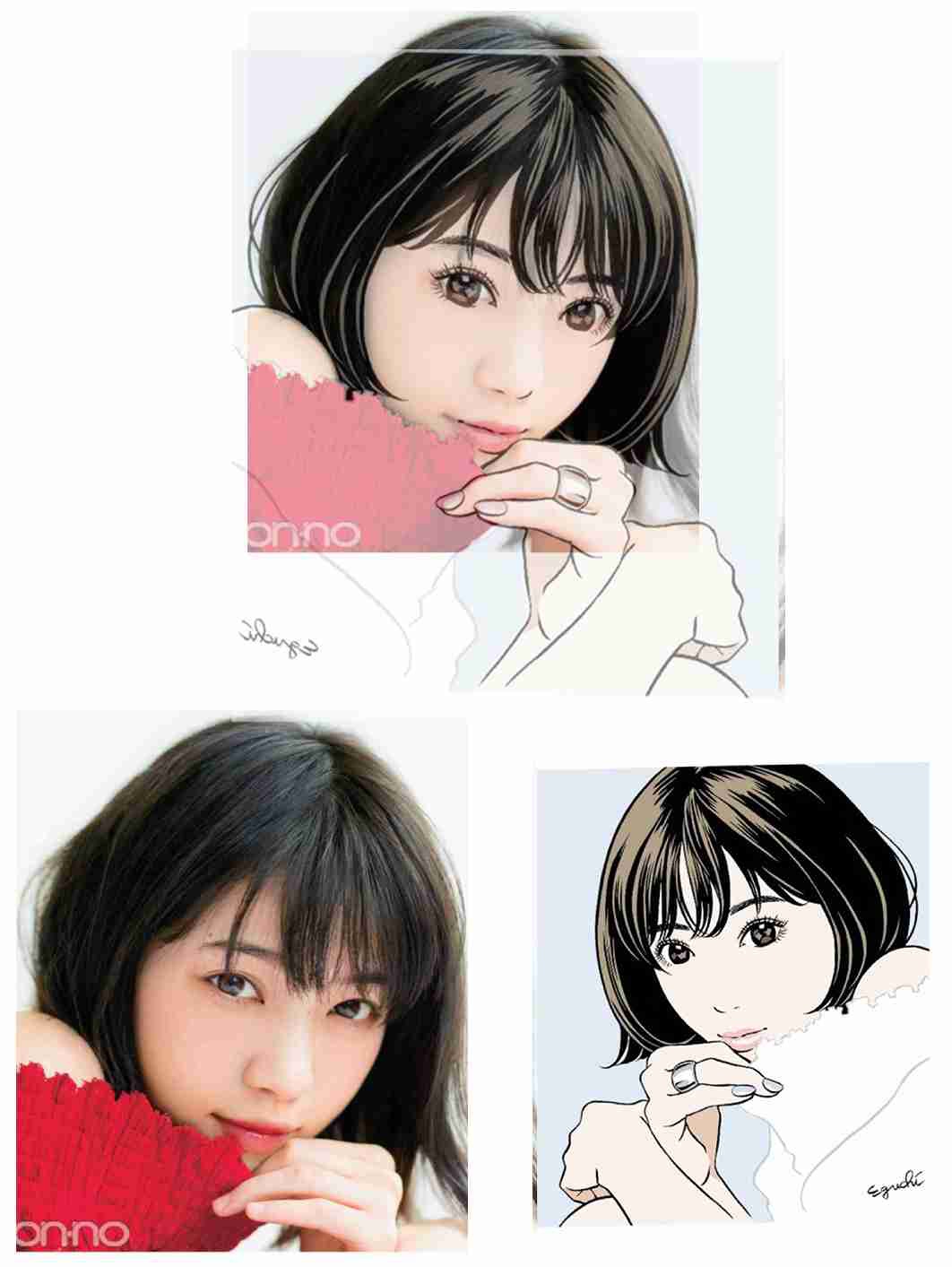 【悲報】江口寿史、勝手に西野七瀬をトレパクし版画にして村上隆のギャラリーで１４万円で販売wwwwwwwwwwwwwwwwwwww  [802034645]
_1_1