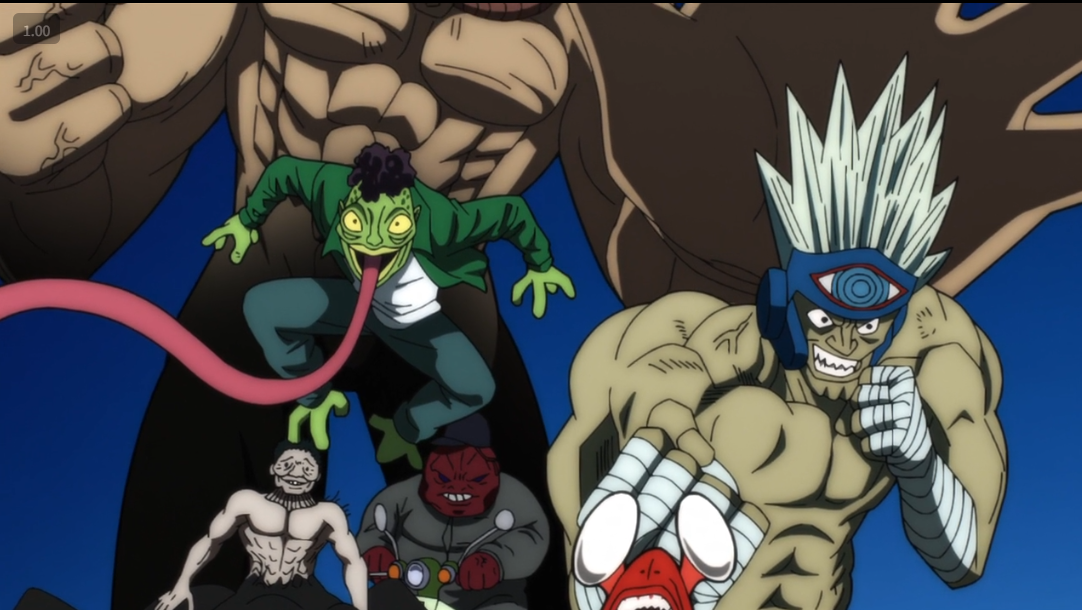 ワンパンマン3期アニメ、全く動かない！作画枚数が数えられそうなぐらい動かない！  [263288856]
_7_7